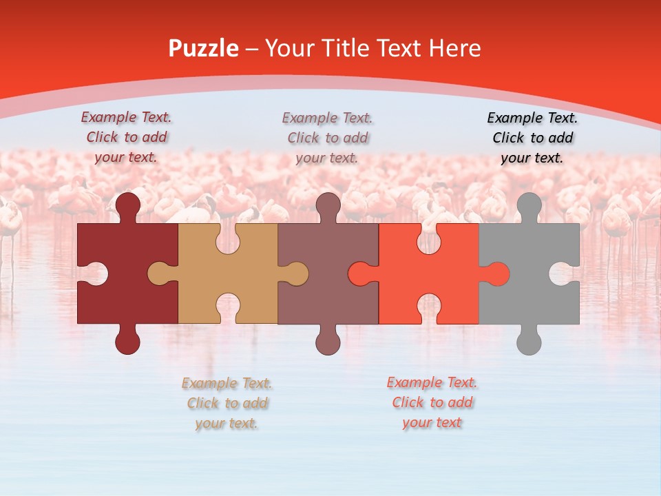 Lake Blue Tourism PowerPoint Template