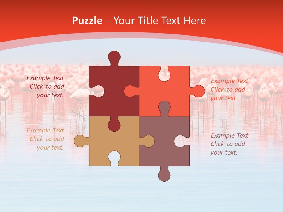 Lake Blue Tourism PowerPoint Template