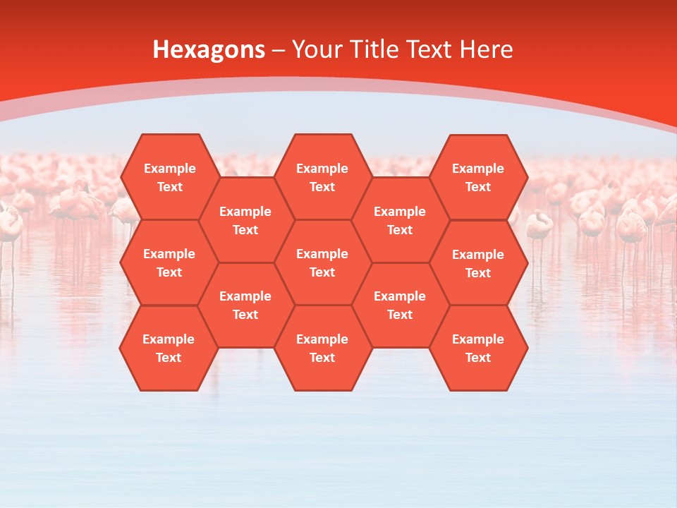 Lake Blue Tourism PowerPoint Template