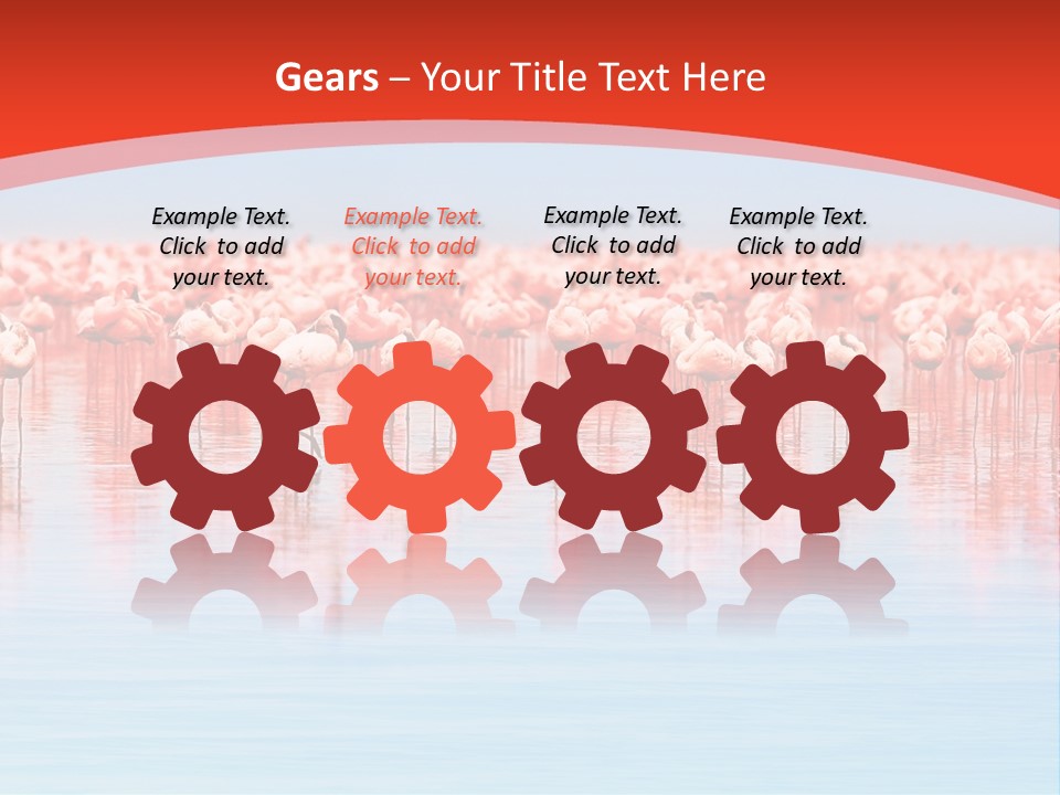 Lake Blue Tourism PowerPoint Template