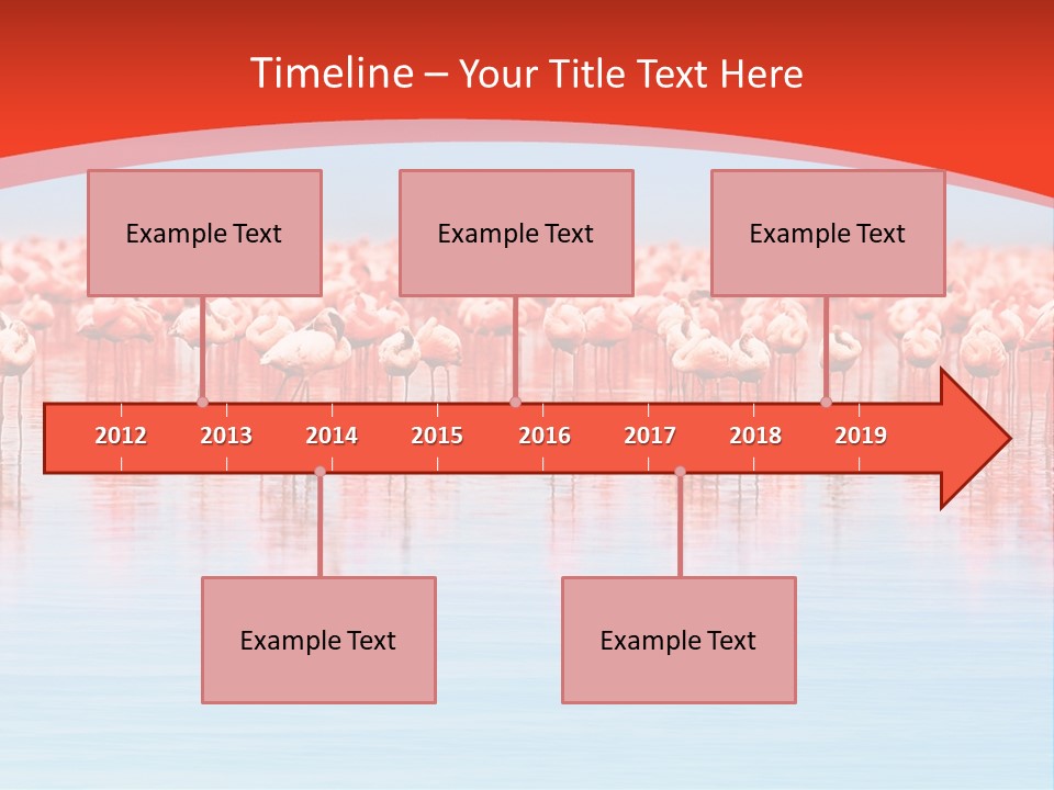 Lake Blue Tourism PowerPoint Template