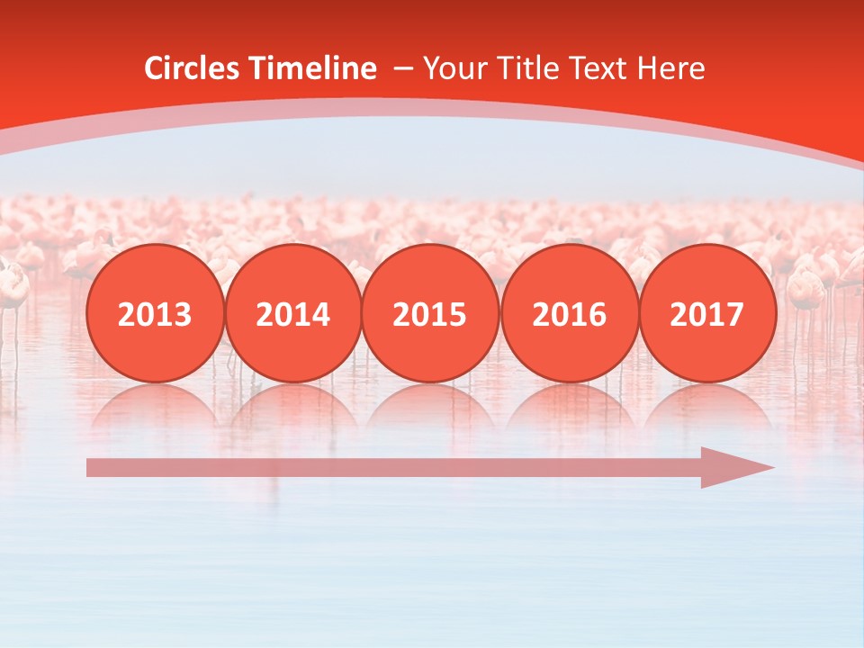 Lake Blue Tourism PowerPoint Template