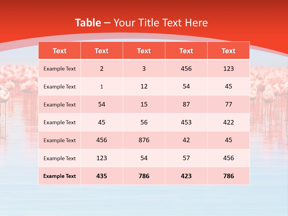 Lake Blue Tourism PowerPoint Template