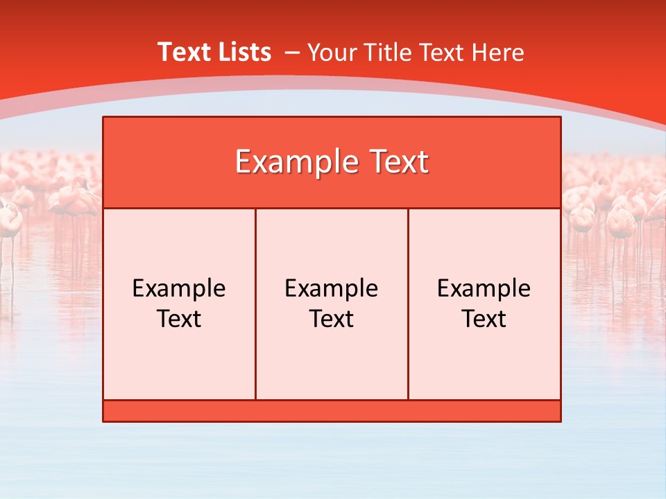 Lake Blue Tourism PowerPoint Template