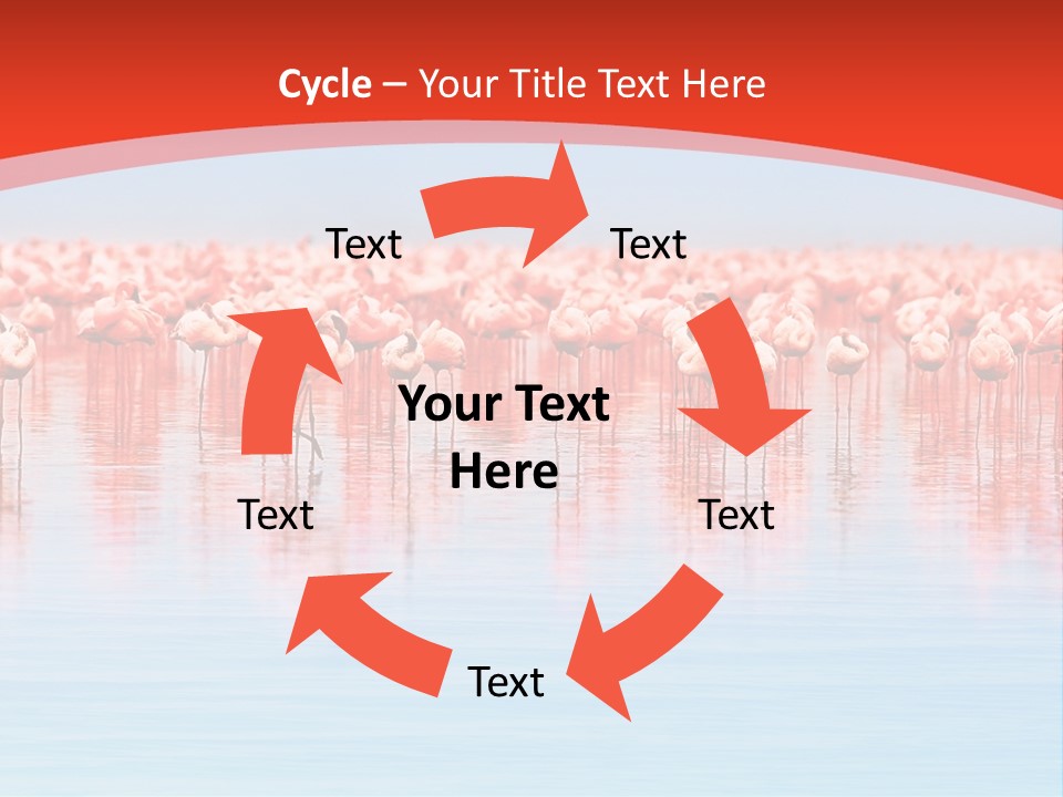 Lake Blue Tourism PowerPoint Template