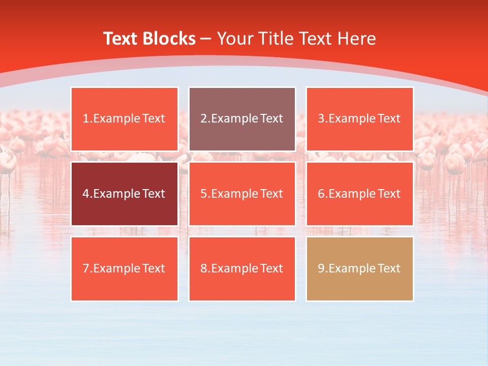 Lake Blue Tourism PowerPoint Template