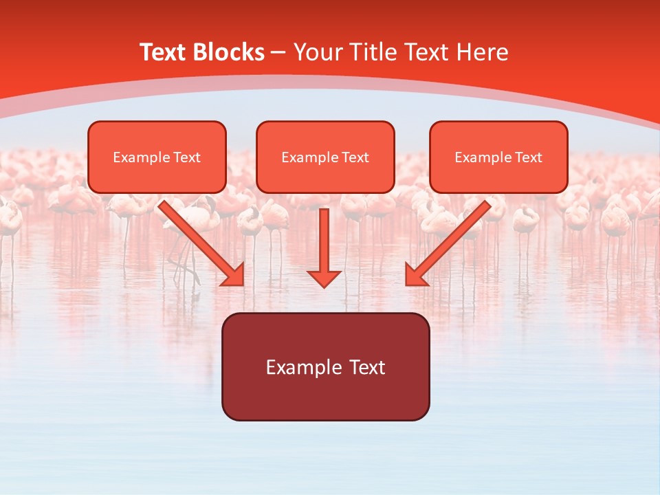 Lake Blue Tourism PowerPoint Template