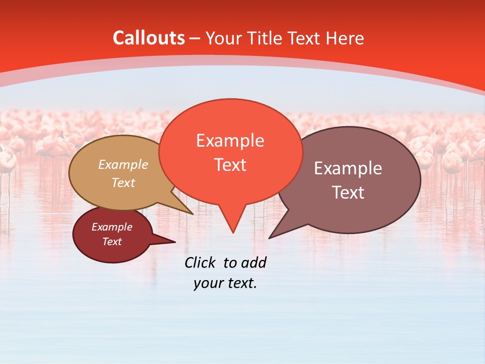 Lake Blue Tourism PowerPoint Template