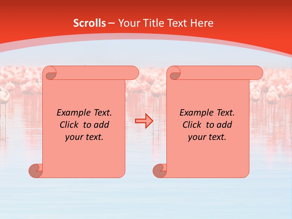 Lake Blue Tourism PowerPoint Template