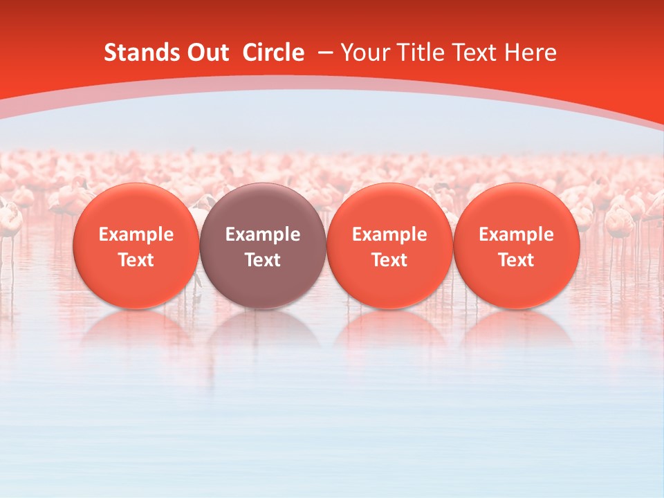 Lake Blue Tourism PowerPoint Template