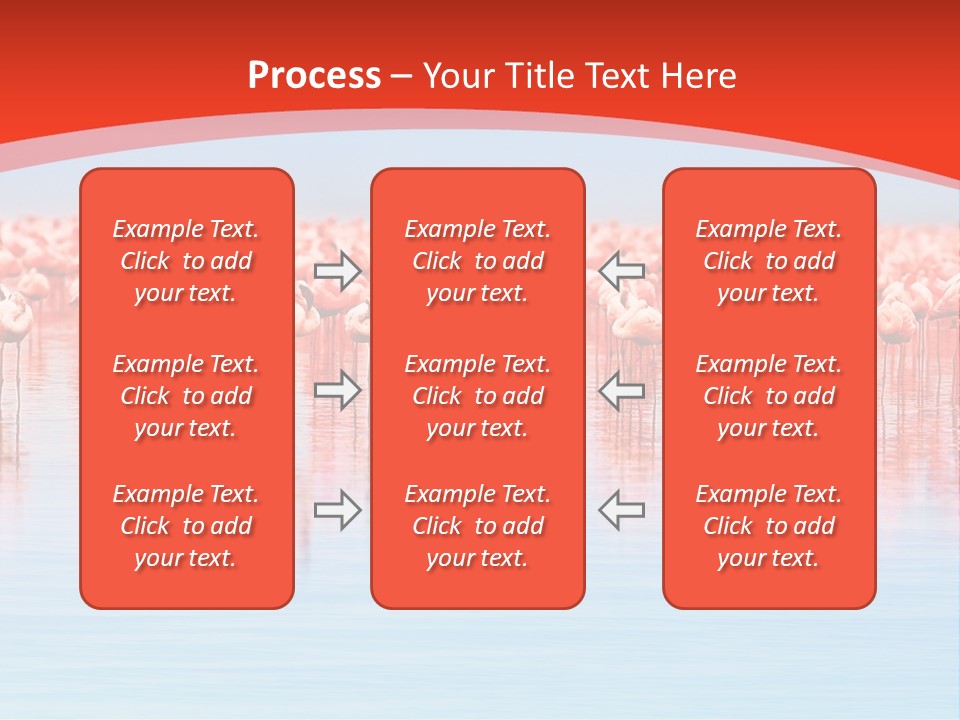 Lake Blue Tourism PowerPoint Template