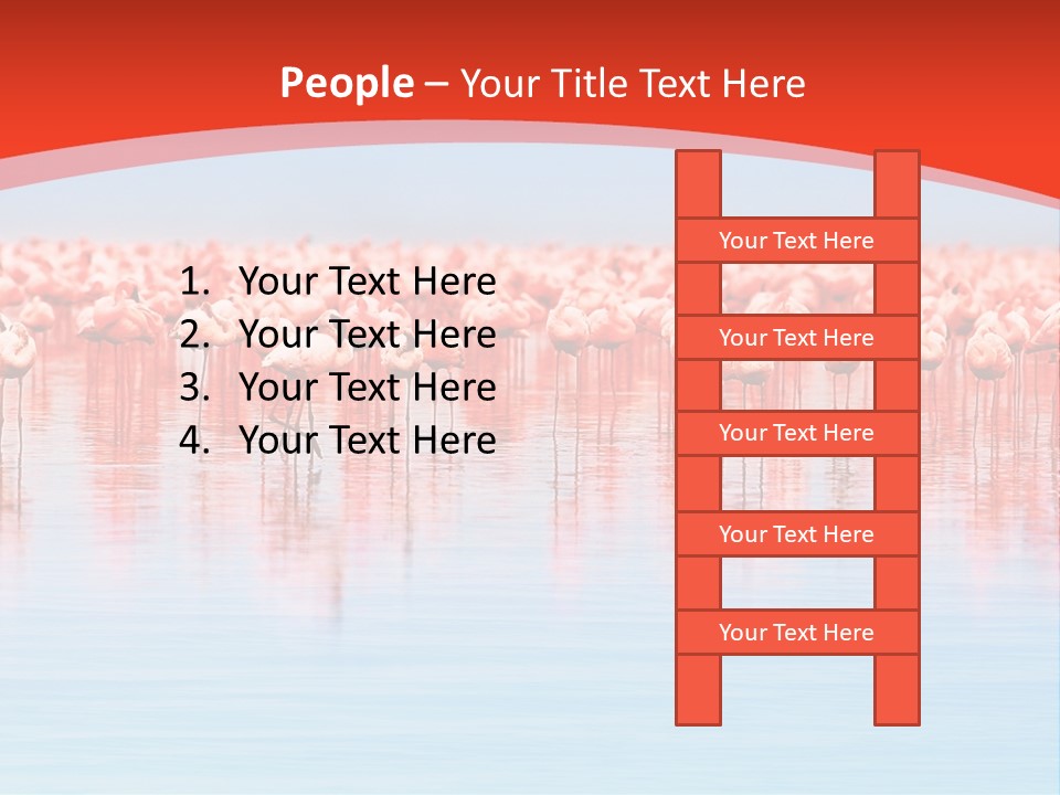 Lake Blue Tourism PowerPoint Template