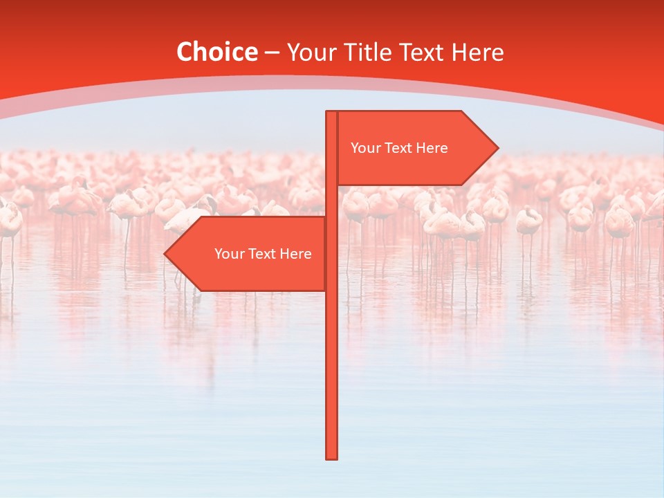 Lake Blue Tourism PowerPoint Template