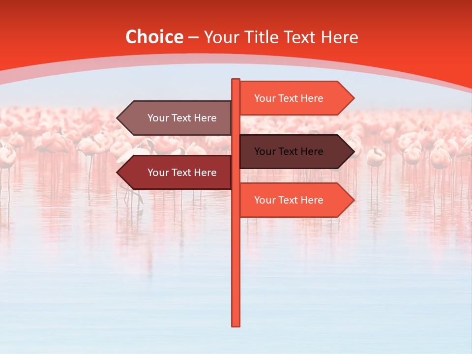 Lake Blue Tourism PowerPoint Template