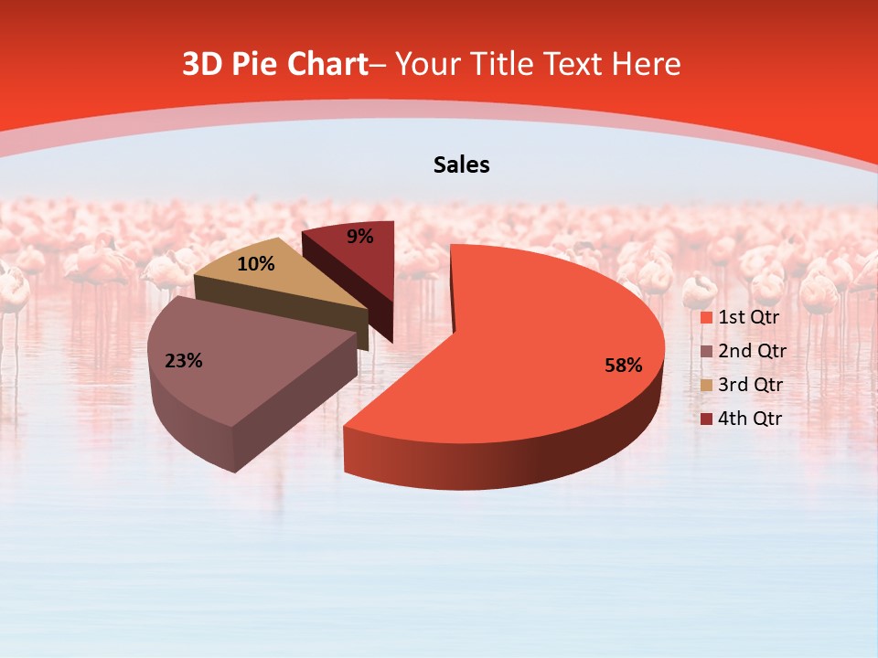 Lake Blue Tourism PowerPoint Template