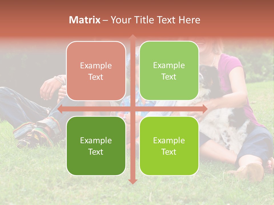 Mixed Race Parents Togetherness PowerPoint Template