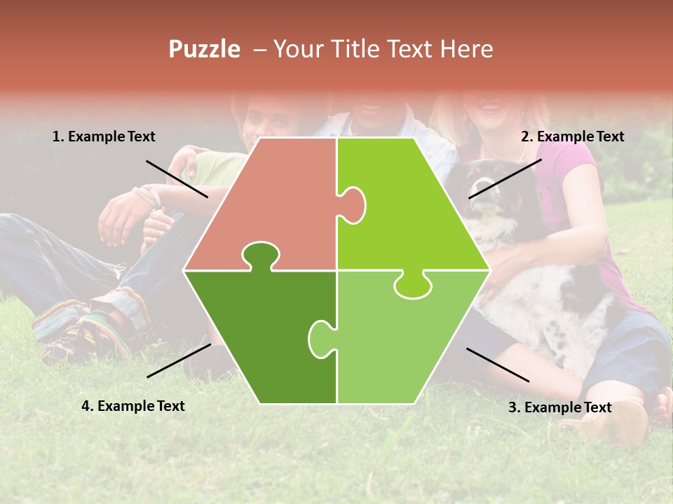 Mixed Race Parents Togetherness PowerPoint Template