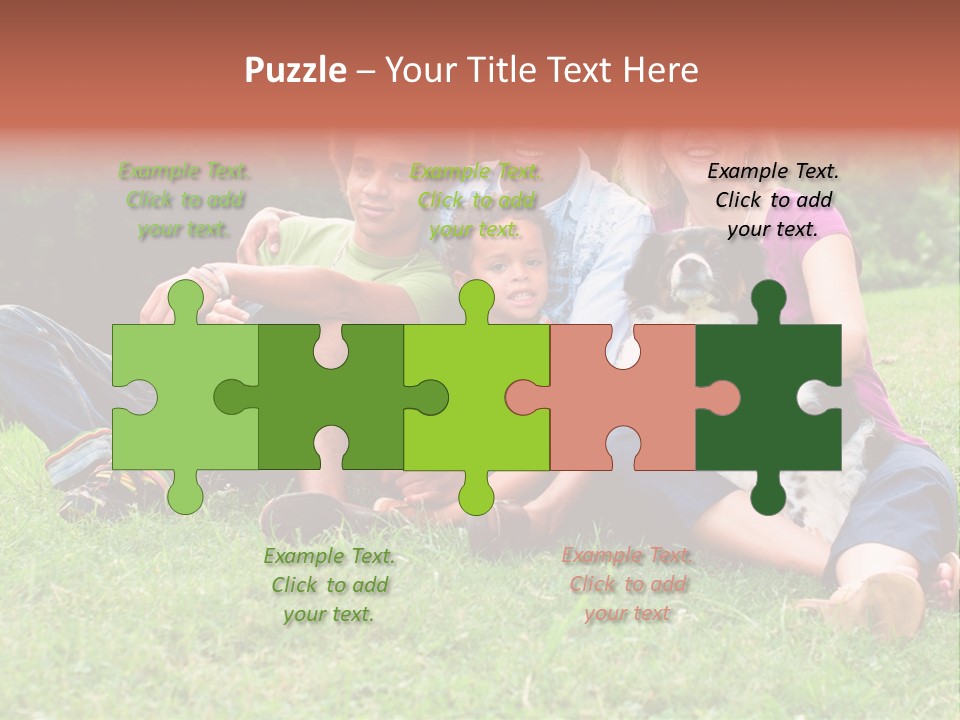 Mixed Race Parents Togetherness PowerPoint Template