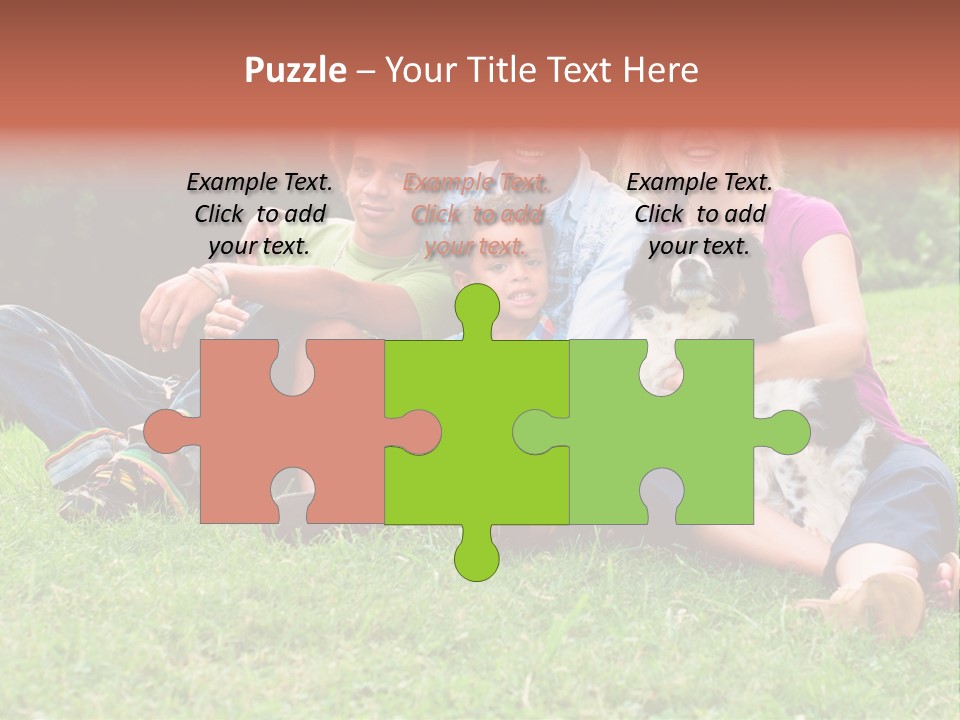 Mixed Race Parents Togetherness PowerPoint Template