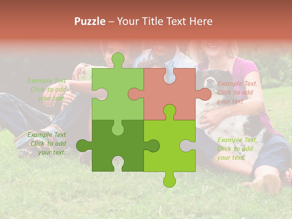 Mixed Race Parents Togetherness PowerPoint Template