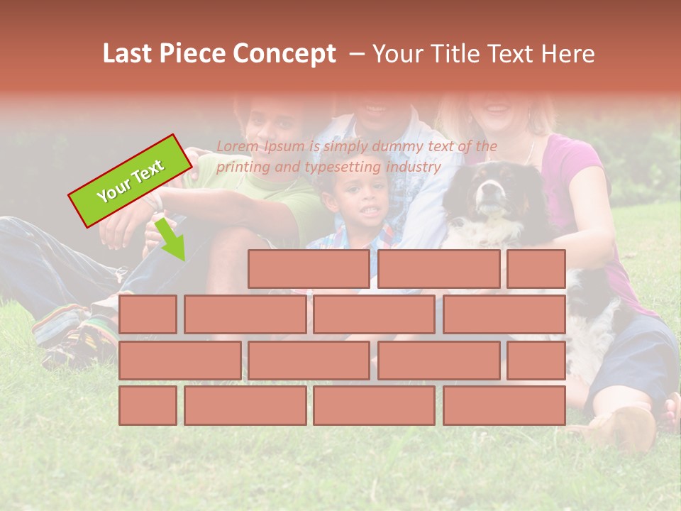 Mixed Race Parents Togetherness PowerPoint Template