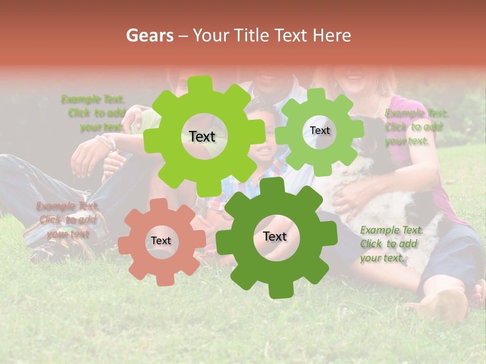 Mixed Race Parents Togetherness PowerPoint Template