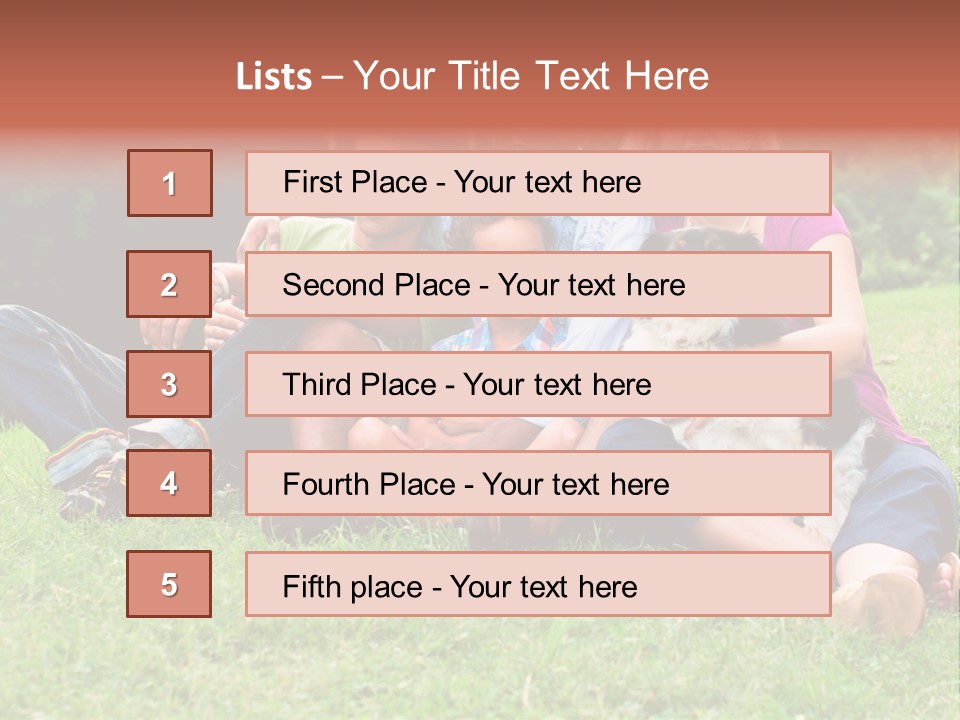 Mixed Race Parents Togetherness PowerPoint Template