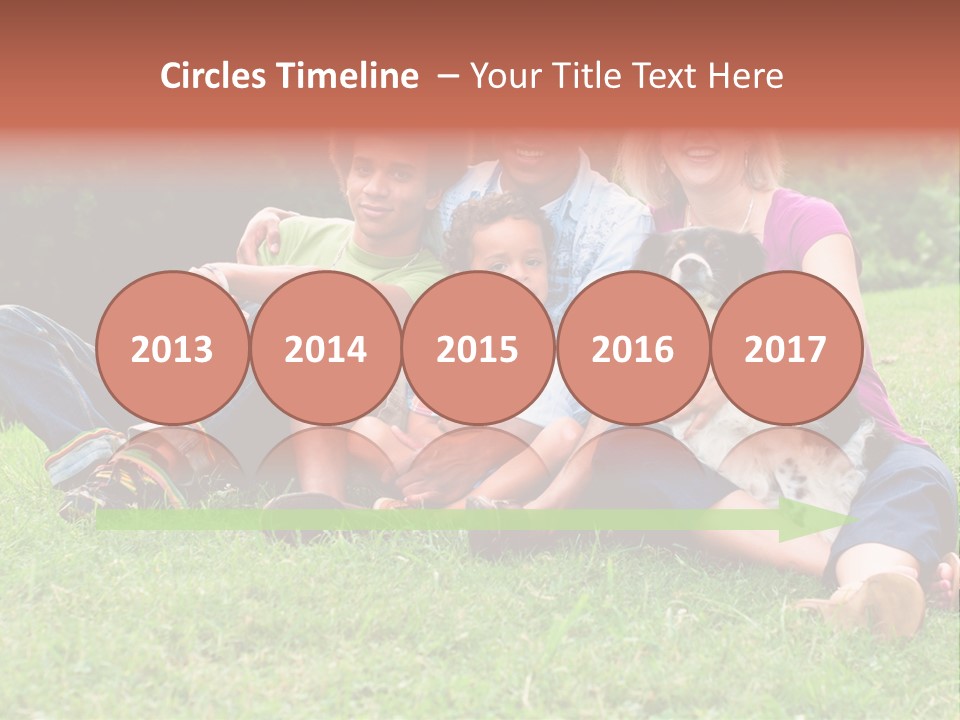 Mixed Race Parents Togetherness PowerPoint Template