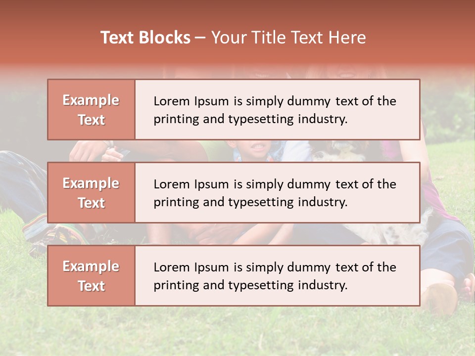 Mixed Race Parents Togetherness PowerPoint Template