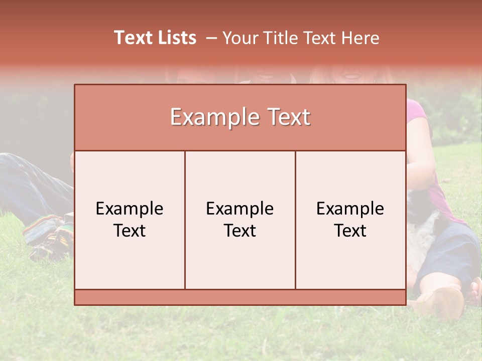 Mixed Race Parents Togetherness PowerPoint Template