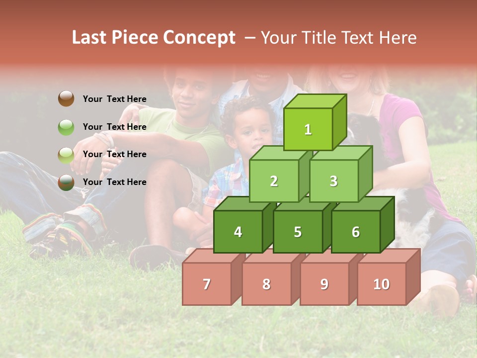 Mixed Race Parents Togetherness PowerPoint Template