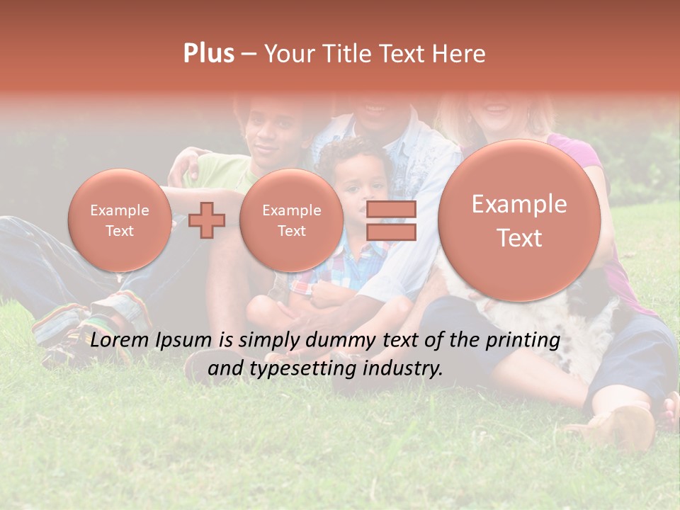 Mixed Race Parents Togetherness PowerPoint Template