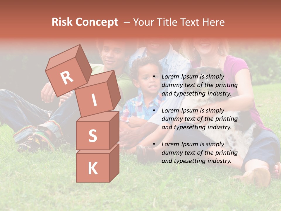 Mixed Race Parents Togetherness PowerPoint Template