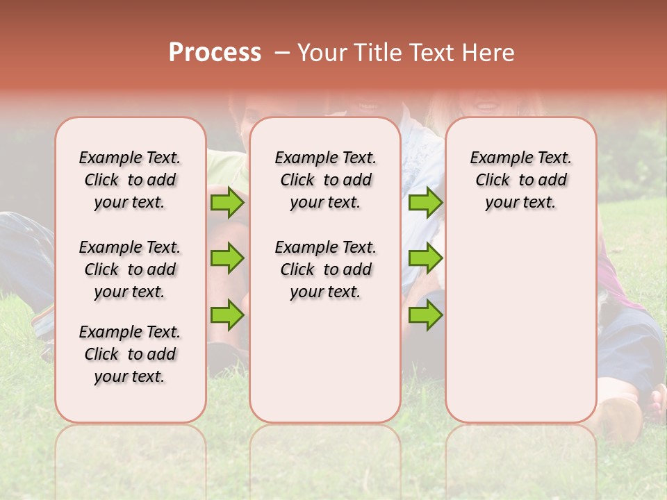 Mixed Race Parents Togetherness PowerPoint Template