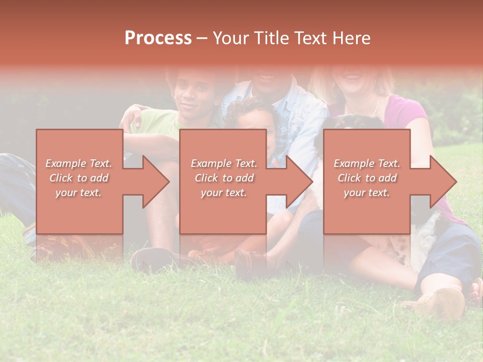 Mixed Race Parents Togetherness PowerPoint Template