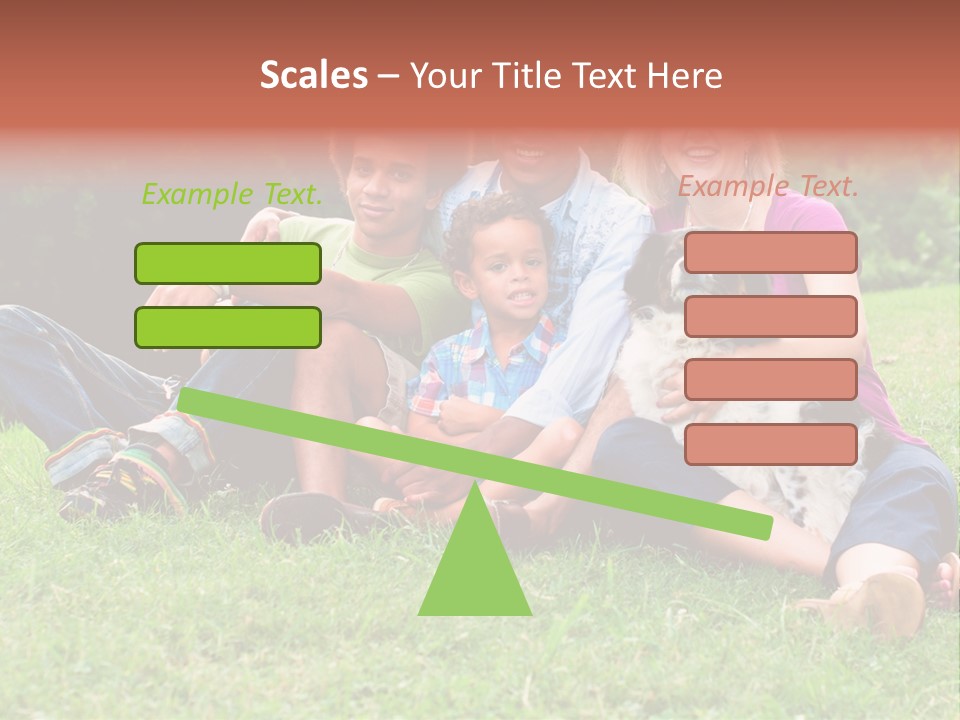 Mixed Race Parents Togetherness PowerPoint Template
