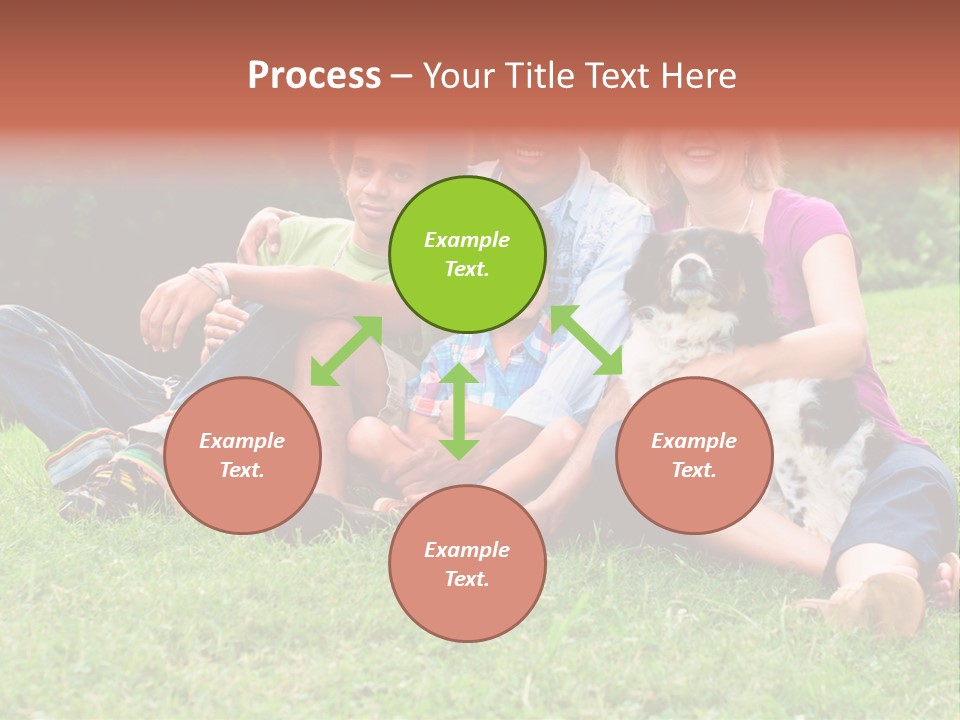 Mixed Race Parents Togetherness PowerPoint Template