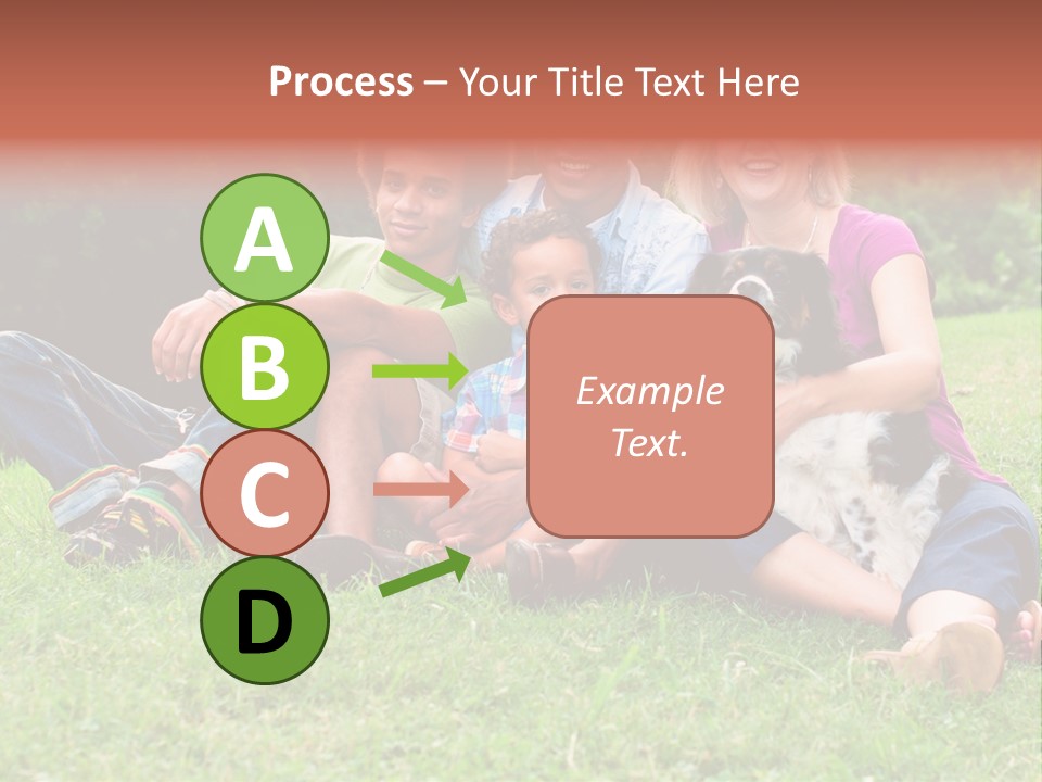 Mixed Race Parents Togetherness PowerPoint Template