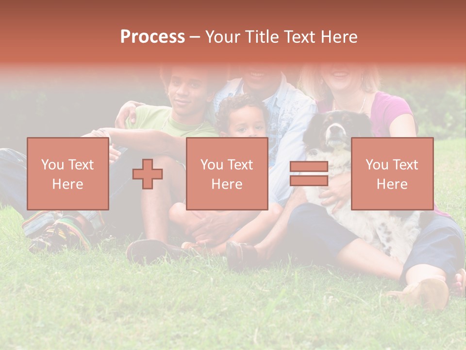 Mixed Race Parents Togetherness PowerPoint Template