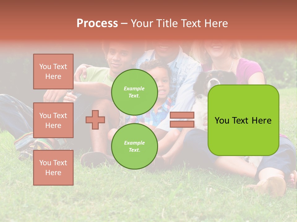 Mixed Race Parents Togetherness PowerPoint Template