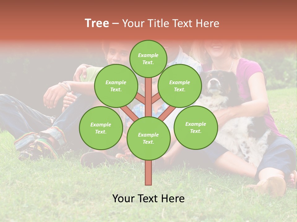 Mixed Race Parents Togetherness PowerPoint Template