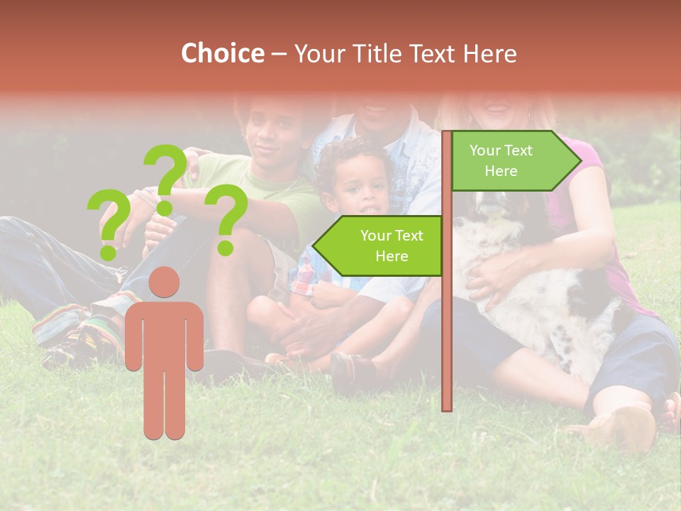 Mixed Race Parents Togetherness PowerPoint Template