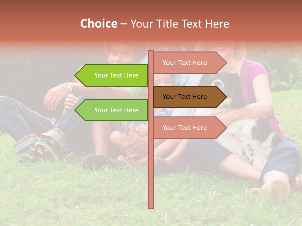 Mixed Race Parents Togetherness PowerPoint Template