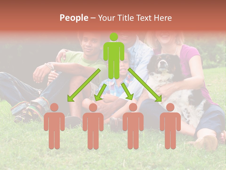 Mixed Race Parents Togetherness PowerPoint Template