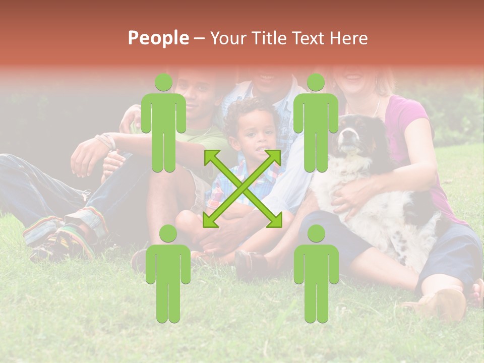 Mixed Race Parents Togetherness PowerPoint Template