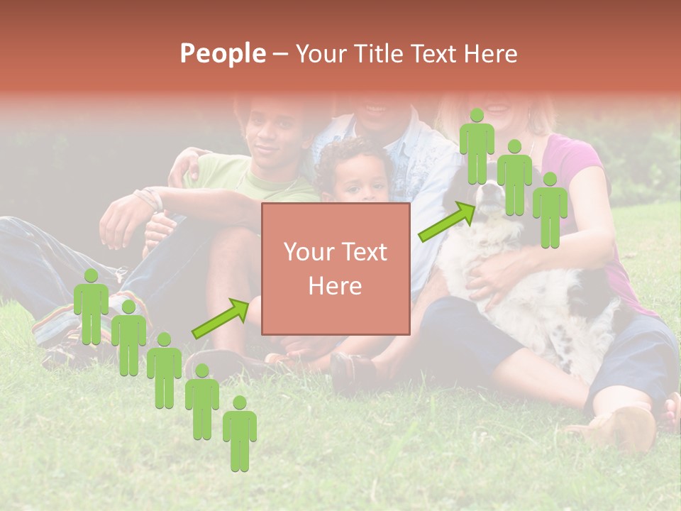 Mixed Race Parents Togetherness PowerPoint Template