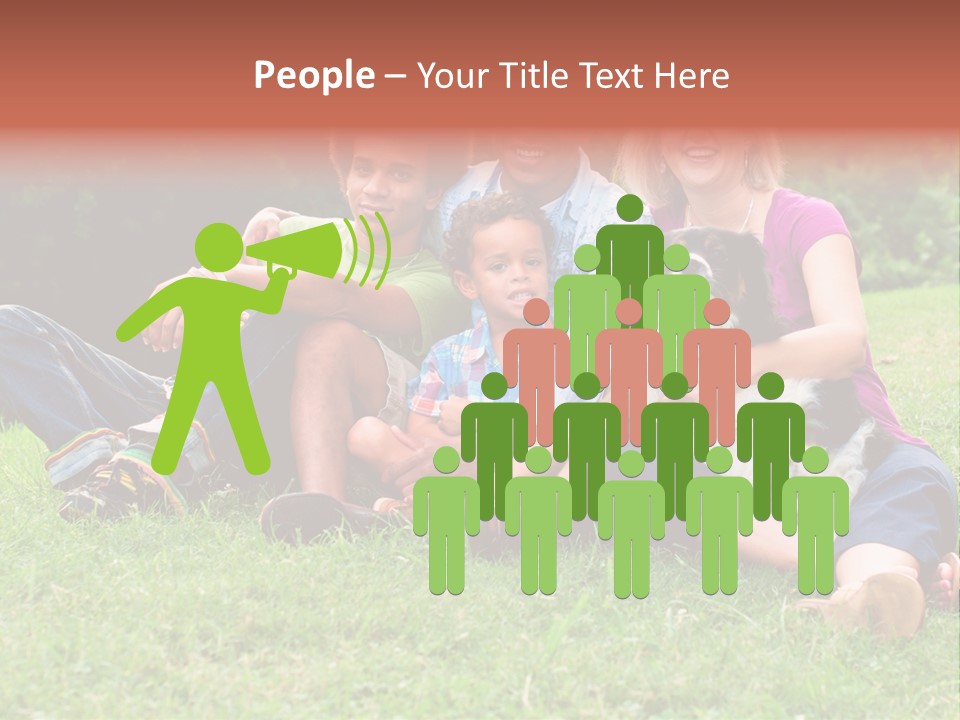 Mixed Race Parents Togetherness PowerPoint Template