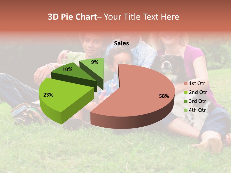 Mixed Race Parents Togetherness PowerPoint Template