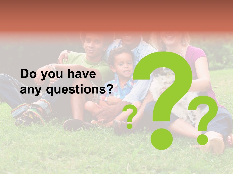 Mixed Race Parents Togetherness PowerPoint Template