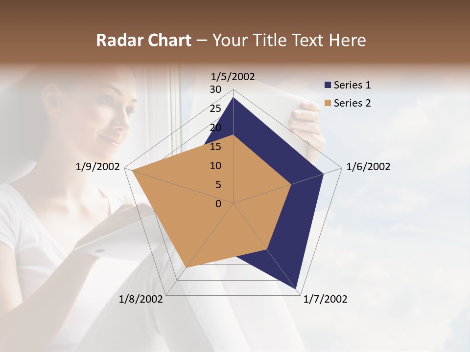 Joy Person White PowerPoint Template